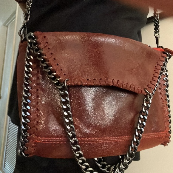 Designer style Leather crossbody bag from Italy - Picture 10 of 10